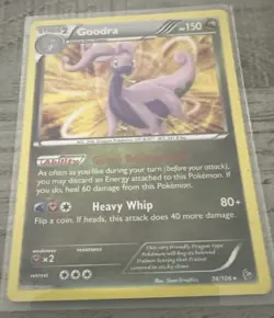 Goodra 74/106 - Pokemon TCG - XY Flashfire - Holo Rare -LP - Image 1