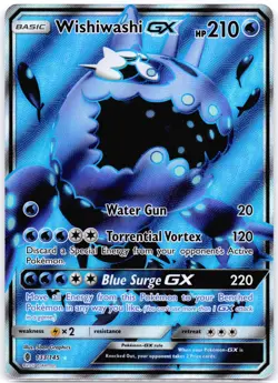 Wishiwashi GX (Full Art) 133/145 Holo Guardians Rising - Image 1