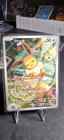 Pokemon Tcg Eevee Black Star Promo Prizm Evol TB SVP EN 173 - Image 1