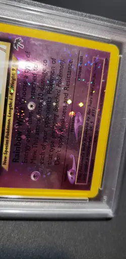 Pokemon Southern Islands Mew PSA 5 with Swirl - Image 3
