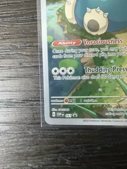 Snorlax - (Pokemon Center Exclusive) - 051 - SV: Scarlet & Violet Promo Holo - Image 4