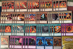 YuGiOh Axel Volcanic Blaze Accelerator Deck & Secret Rare Collection + Game Mat - Image 1