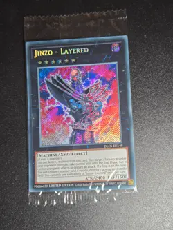 Yugioh - Jinzo - Layered DLCS-EN149 Limited Edition Secret Rare Sealed NM - Image 1