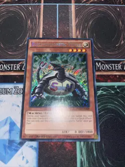 YUGIOH Electromagnetic Turtle YGLD-ENA00 SECRET RARE - Image 1