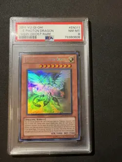 Galaxy-Eyes Photon Dragon (Ghost Rare) PHSW-EN011 Unlimited PSA 8 - Image 5