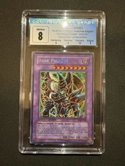 Yu-Gi-Oh! Dark Paladin Duel Master's Guide DMG-001 CGC 8 NM/Mint - Image 4