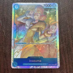 2024 ONE PIECE EN. MEMORIAL COLLECTION INAZUMA EB01-022 (SR) SUPER RARE - Image 1