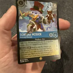 Disney Lorcana Winterspell Scrooge McDuck Reformed Ebenezer Legendary 152 Foil - Image 2