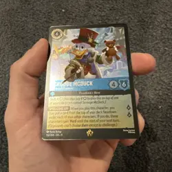 Disney Lorcana Winterspell Scrooge McDuck Reformed Ebenezer Legendary 152 Foil - Image 4