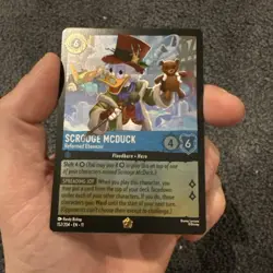 Disney Lorcana Winterspell Scrooge McDuck Reformed Ebenezer Legendary 152 Foil - Image 5