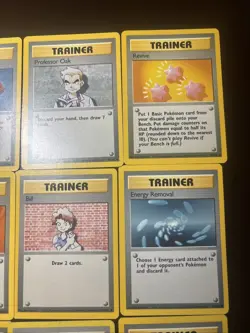 Base Set Pokemon Trainer Lot 87/102 Through 95/102 - Image 3