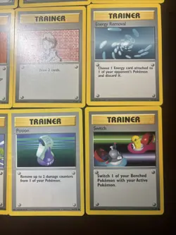 Base Set Pokemon Trainer Lot 87/102 Through 95/102 - Image 5