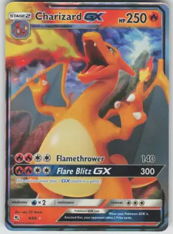 Pokemon TCG Charizard GX Ultra Rare Hidden Fates 9/68 - Image 1