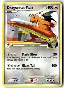 Dragonite FB ⭐ 56/147 Uncommon Supreme Victors 2009 Pokemon NM/LP - Image 1