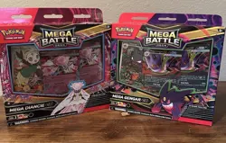 Pokemon Set of 2 (1 of each) Gengar/Diancie ex Mega Battle Deck IN HAND ✅ - Image 1