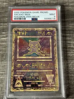 Pokemon Ancient Mew Promo Holo PSA 9 Pokemon 2000 Movie 2000 English - Image 2