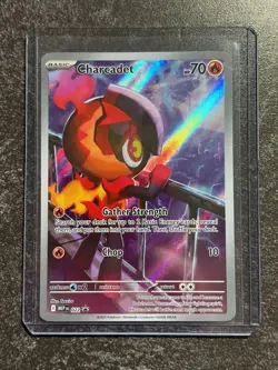 2025 Pokemon Phantasmal Flames Charcadet Holo Black Star Promo Holo Full Art - Image 1