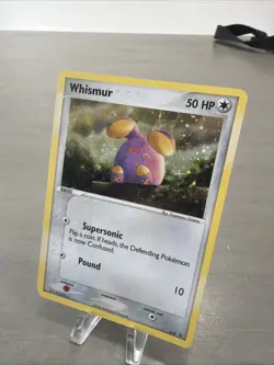 Pokemon TCG Whismur 019 EX Series Black Star Promo 2004 Holo Rare - Image 1