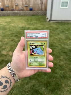 1999 POKEMON JPN BULBASAUR DECK #18 BULBASAUR PSA 10 LOW POP - Image 1