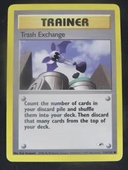 Trash Exchange 126/132 Common Gym Heroes Pokemon LP - Image 1