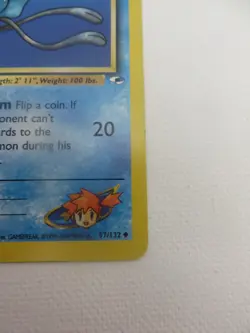 Misty's Tentacool - unlimited - Gym Heroes - Uncommon 57/132 - WOTC Pokemon - Image 5