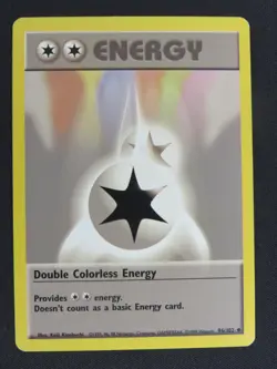 Double Colorless Energy 96/102 Uncommon Base Set Pokemon LP - Image 1
