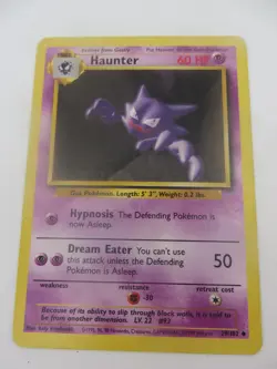 Haunter unlimited Base Set Uncommon 29/102 - WOTC Pokemon VG - Image 1