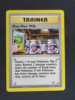 Moo-Moo Milk 101/111 Common Neo Genesis Pokemon LP - Image 1