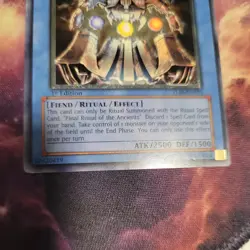 Yugioh Reshef The Dark Being TLM-EN033 Ultimate Rare 1st Ed LP - Image 4