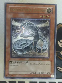Proto-Cyber Dragon Ultimate Rare SOI-EN010 Unlimited YuGiOh! VLP - Image 3