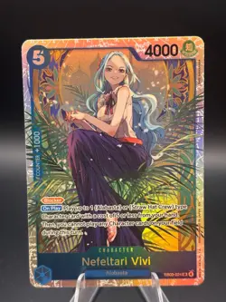 One Piece Extra Booster Heroine's Edition Nefeltari Vivi SR EB03-024 - Image 1