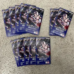 One Piece The Azure Sea's Seven Sleeved Booster OP-14 EB04 English - Lot Of 12 - Image 1