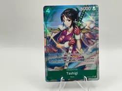 2025 One Piece Tashigi EB03-018 SR Alt Art Heroines Edition Super Rare TCG - Image 1