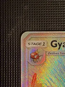 Pokemon Gyarados GX Full Art Rainbow Secret Rare Card 112/111 Crimson Invasion - Image 5