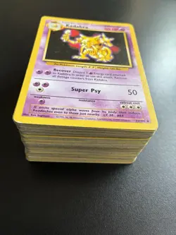 Vintage Pokemon Cards Bundle x 100 including base set 1999 WOTC - Image 1
