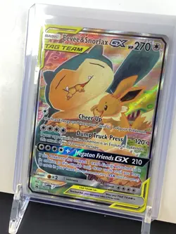 Eevee & Snorlax SM169 - Sun & Moon Promo - Pokemon Card - Image 3