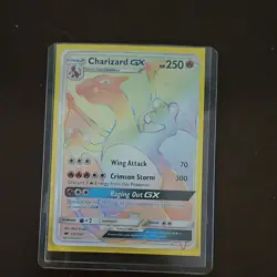 Pokemon TCG Charizard GX #150 Burning Shadows Holofoil & Lucario Card Lot - Image 1