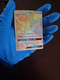 Pokemon TCG Charizard GX #150 Burning Shadows Holofoil & Lucario Card Lot - Image 4