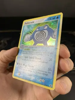 Pokemon Card Ex FireRed LeafGreen Poliwrath 11/112 2004 Non Reverse Holo DMG - Image 5