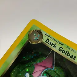 Pokemon Card Dark Golbat 7/82 Team Rocket Holo 2000 TCG - Image 4
