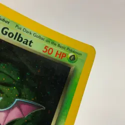 Pokemon Card Dark Golbat 7/82 Team Rocket Holo 2000 TCG - Image 5