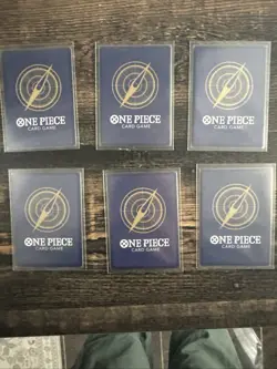 One Piece TCG Full Set Of Peach Momoko Illustration Cards - Image 2