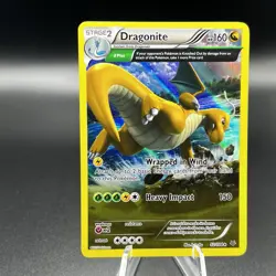 Pokemon TCG Dragonite Roaring Skies Reverse Holo Rare Card 52/108 - Image 1