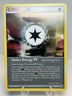 MP+ Holon Energy FF 84/101 Reverse Holo Dragon Frontiers AUTHENTIC Pokemon Card - Image 1