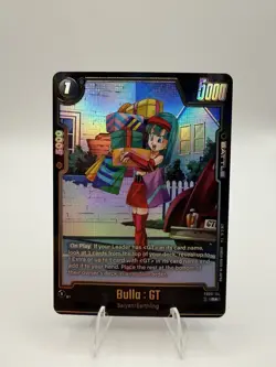 Bulla : GT FB09-114 Alternate Art Dual Evolution Dragon Ball Card English Fusion - Image 1