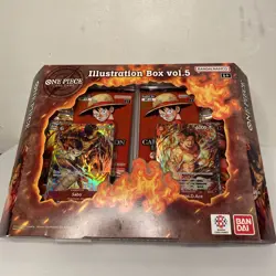 Bandai One Piece Card Illustration Box volume 5 Factory Sealed Free Shipping New - Image 1