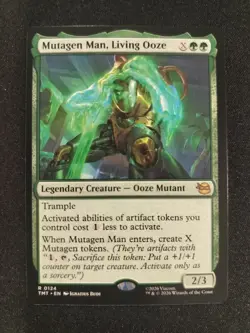 MTG Mutagen Man, Living Ooze 0124 TMNT TMT NM - Image 1