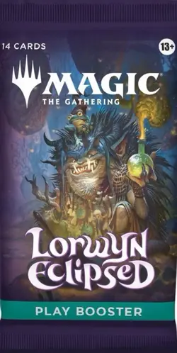 Magic The Gathering Lorwin Eclipsed Play Booster Pack (New, Factory Sealed) - Image 1