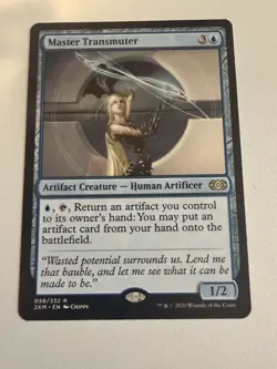 Wizards of the Coast Master Transmuter Double Masters Rare Blue EN - Image 1