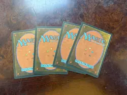 4x German Fbb Mountain • Unplayed / Mostly Clean • Basic Land • Mtg - Image 2